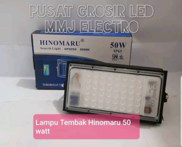 Lampu Sorot Led Hinomaru 50 watt 50w /Flood Light 50w/Shooting Light 50w Hinomaru