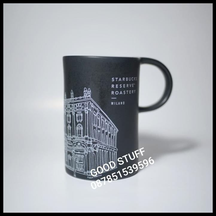 Mug Gelas - Gelas Keramik Starbucks Reserve Milano Milan Tumbler Mug Murah