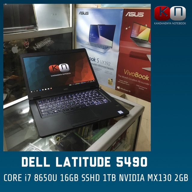 Dell Latitude 5490 i7 8650U 16GB NVIDIA MX130 -Tag 7380 7390 T480 T490