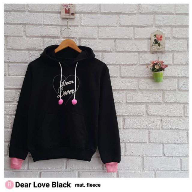 Dear Love Hoodie || Hoodie women || Sweater Wanita #DLH