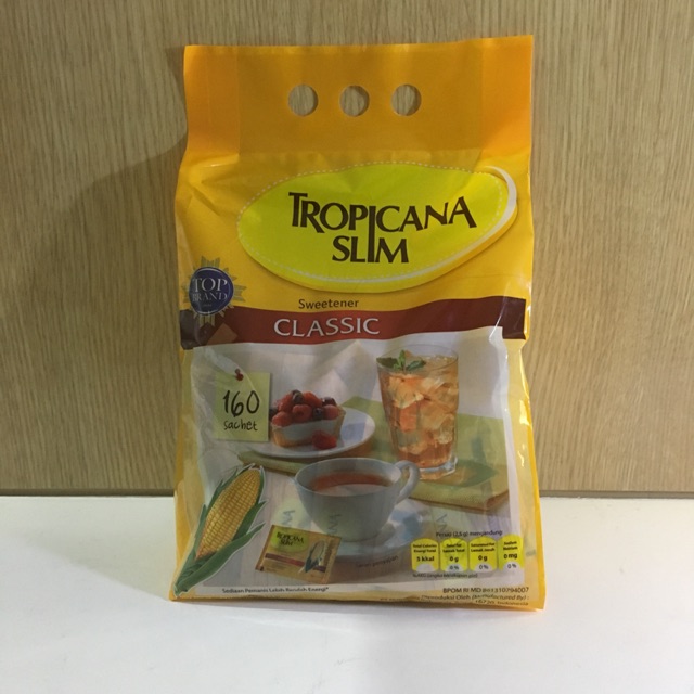 

Gula Diet Tropicana Slim 160 sachet