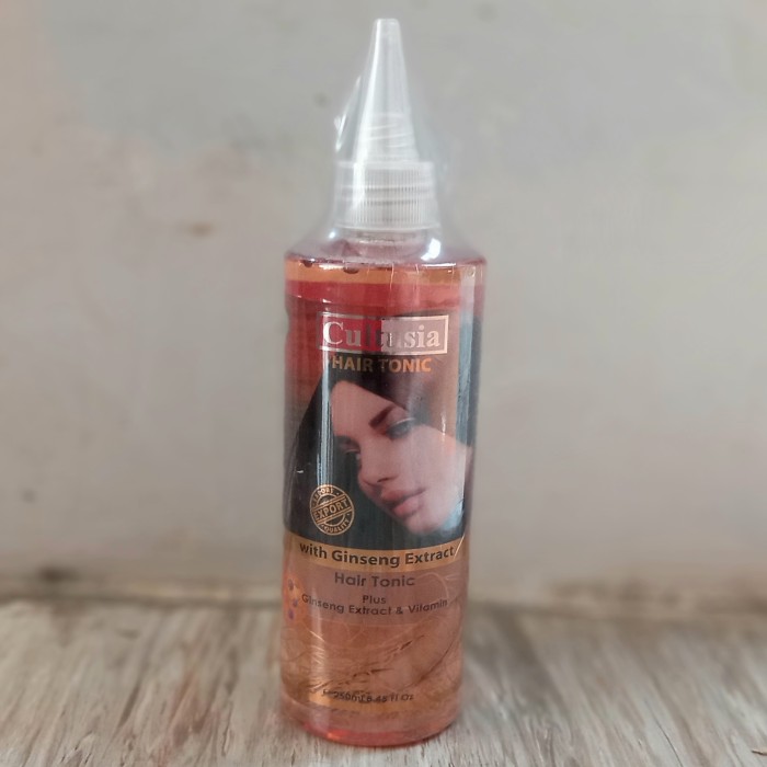 cultusia hair tonic ginseng 250ml memperkuat akar rambut dll z