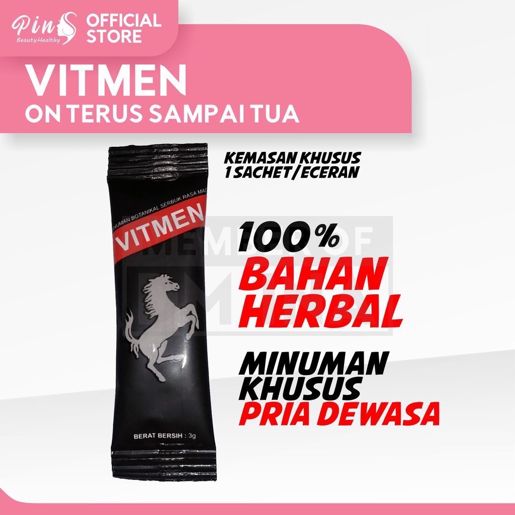 ECER VITMEN MINUMAN HERBAL OBAT KUAT MENAMBAH VITALITAS STAMINA PRIA DEWASA SUDAH BPOM DAN HALAL