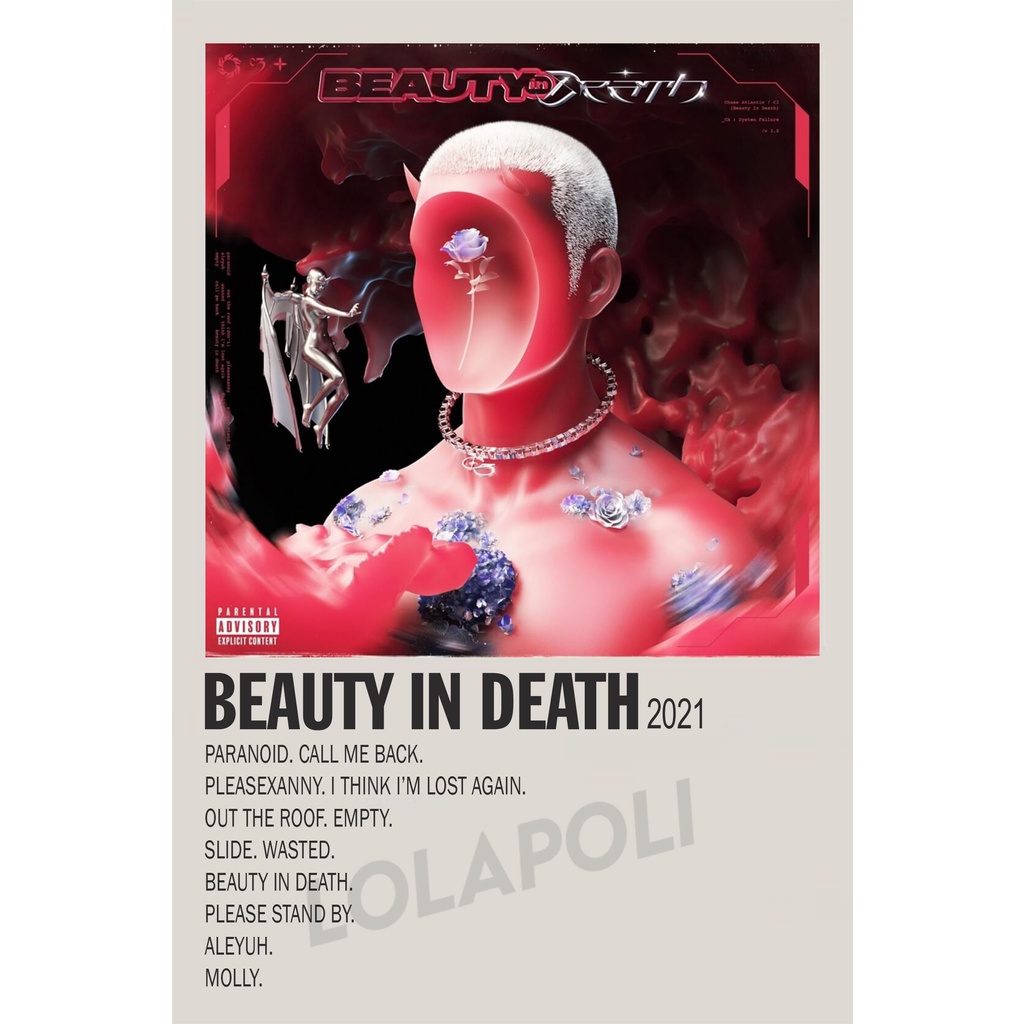 Poster Cover Album Beauty In Death - Chase Atlantic