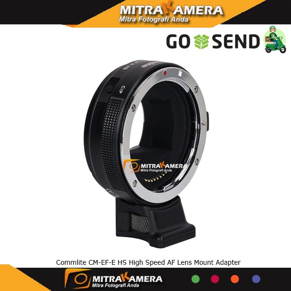 Commlite Cm Ef E Hs High Speed Af Lens Mount Adapter Shopee Indonesia