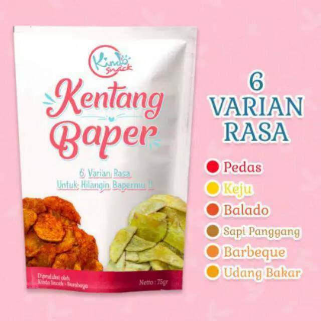 

Kindosnack Kentang Baper