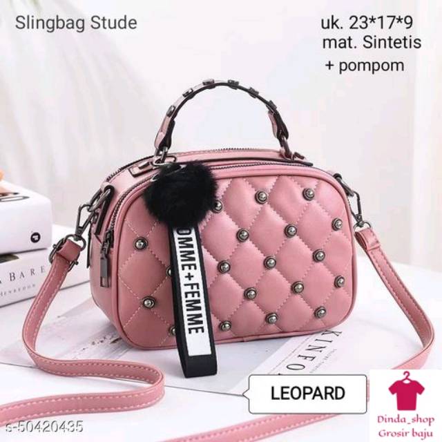 TDB/Sling bag stude/ Sling bag mini sling bag korea