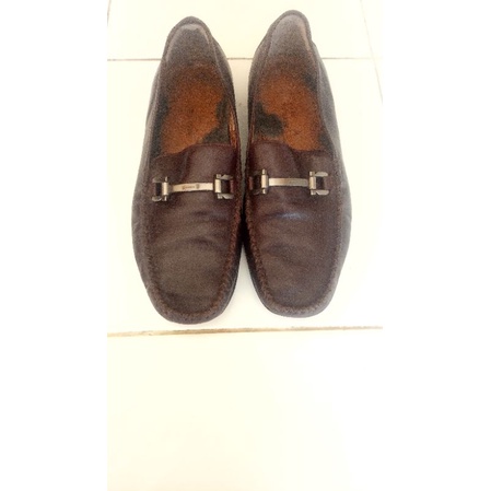 sepatu Loafers kulit second