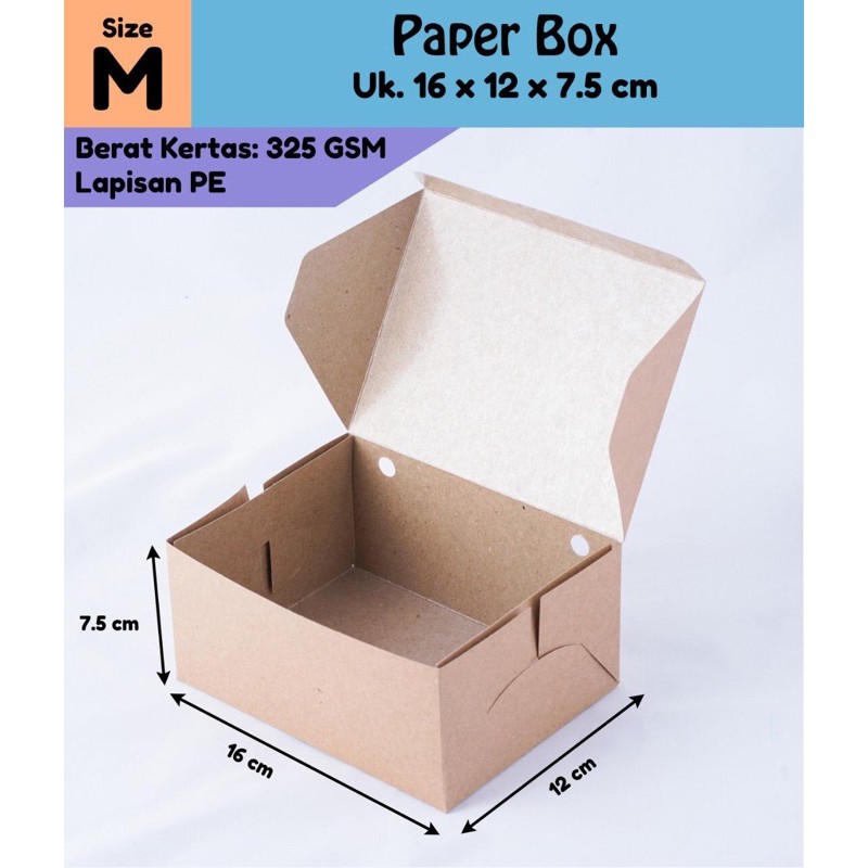 

MIN. ORDER 100 PCS! Kemasan / Packaging / Box / Kotak Kue (B02K4)