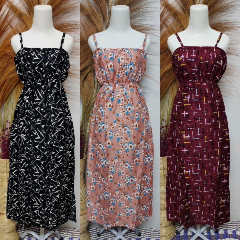 DRESS KEMBEN PANJANG ( PILIH MOTIF )