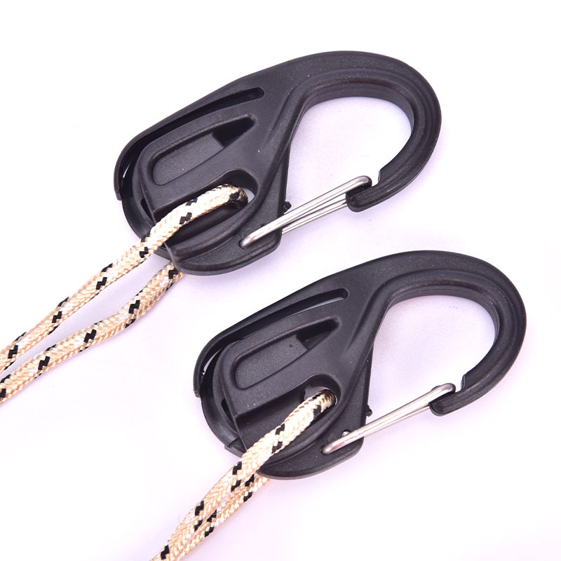 2pcs Kait Carabiner Pengencang Tali Tenda Aksesoris Camping