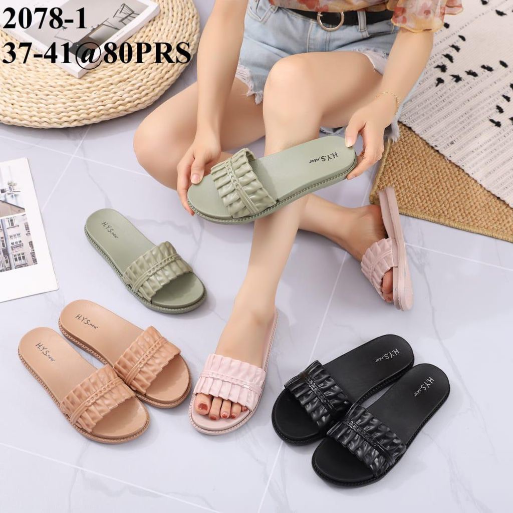 Sandal santai wanita 2078 1 Hys Sendal perempuan terbaru SDLFW