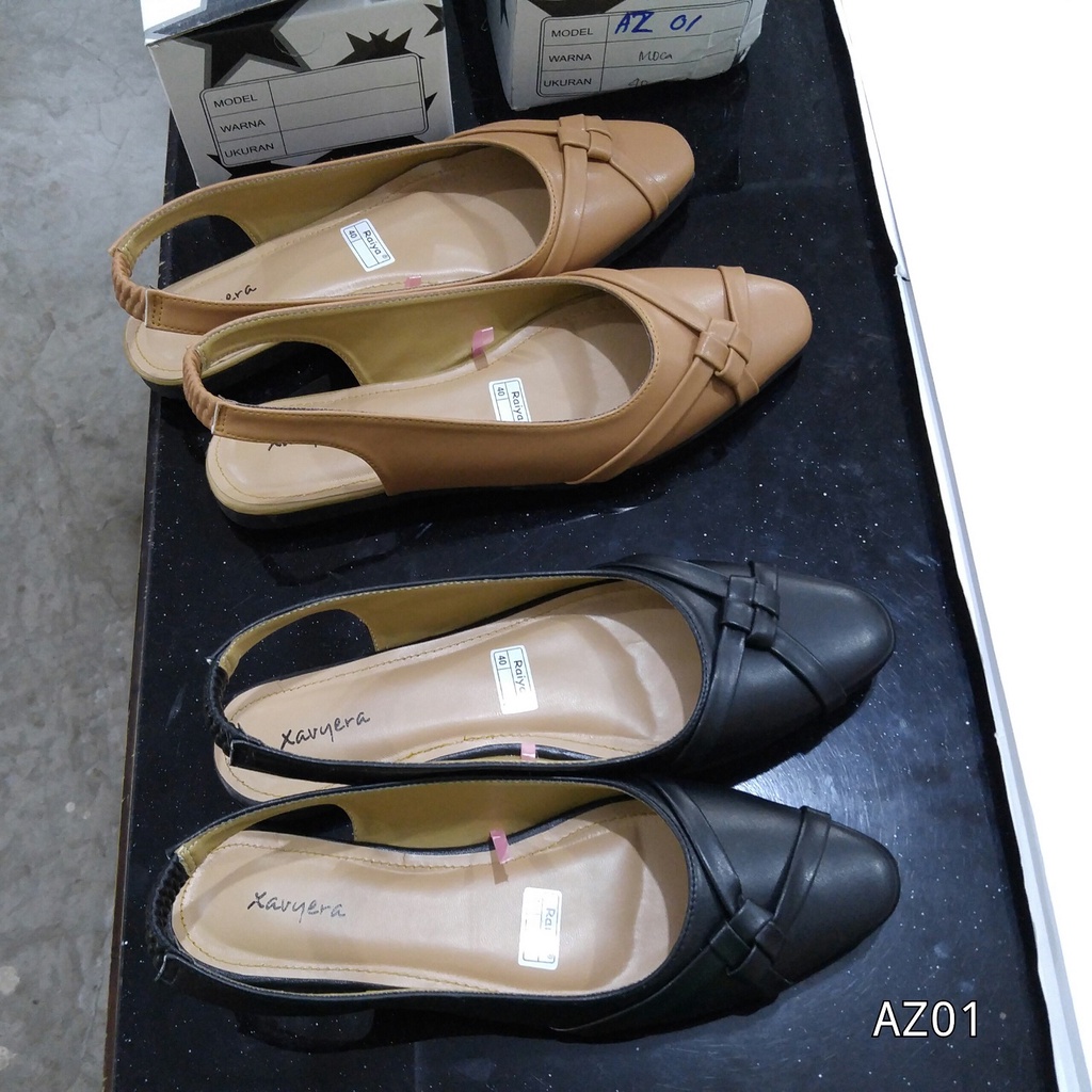 Borneo Sepatu Slip on  AZ01 AZ02 AZ03 By Xavyera