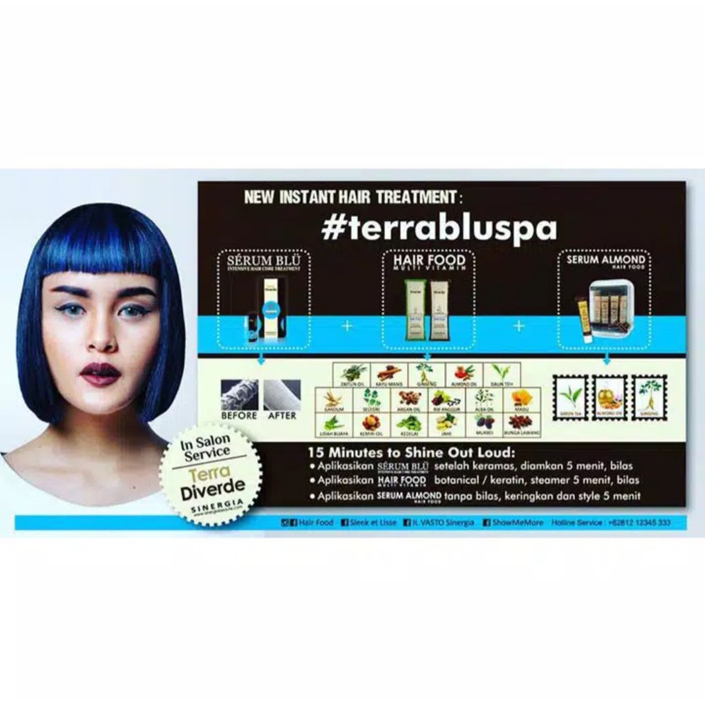 Tera diverde serum blu 10ml