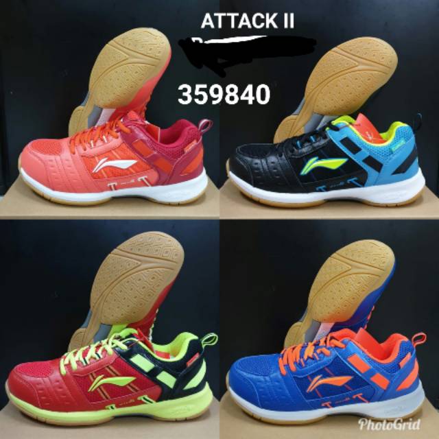 sepatu lining atack dua / sepatu badiminton lining