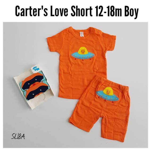 Setelan Pendek Bayi 12-18 Bulan (SL)