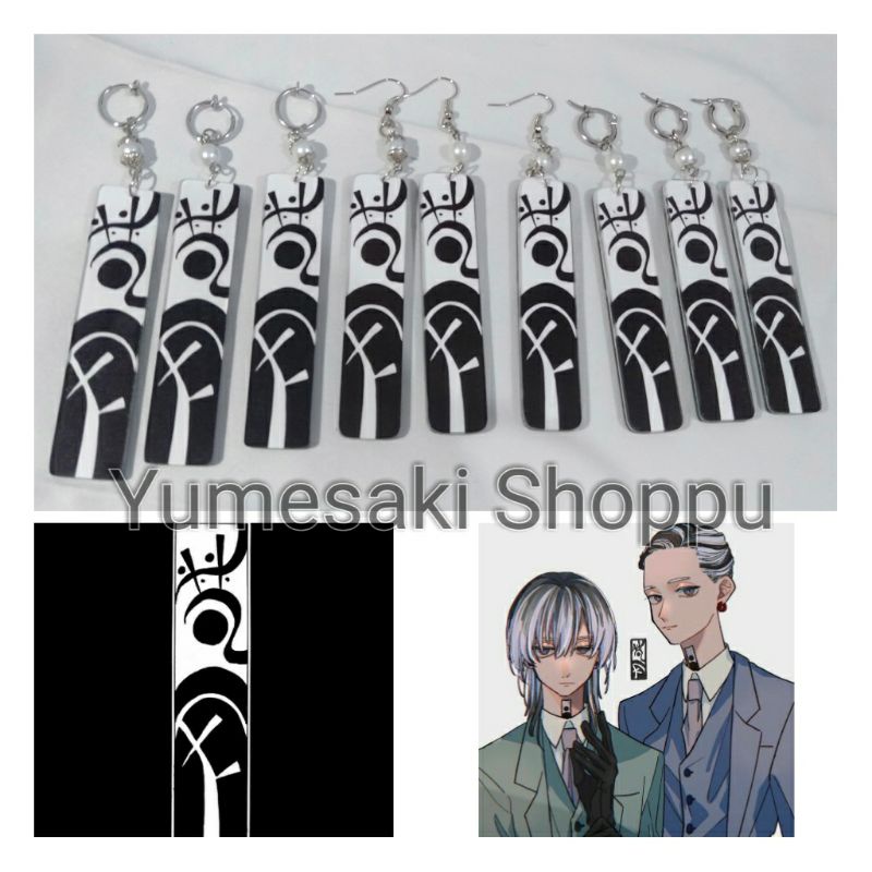 Anting bonten Tokyo revegers mikey draken toman tokyo manji tenjiku izana kurokawa sano manjiro【﻿ YU