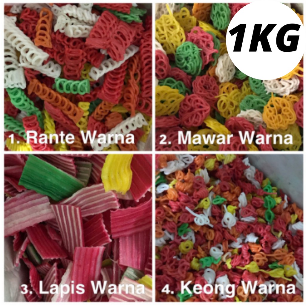 

KERUPUK SEBLAK MENTAH / KRUPUK KERING / KERIPIK ANEKA KERUPUK / ANEKA KERIPIK BAWANG 1 KG