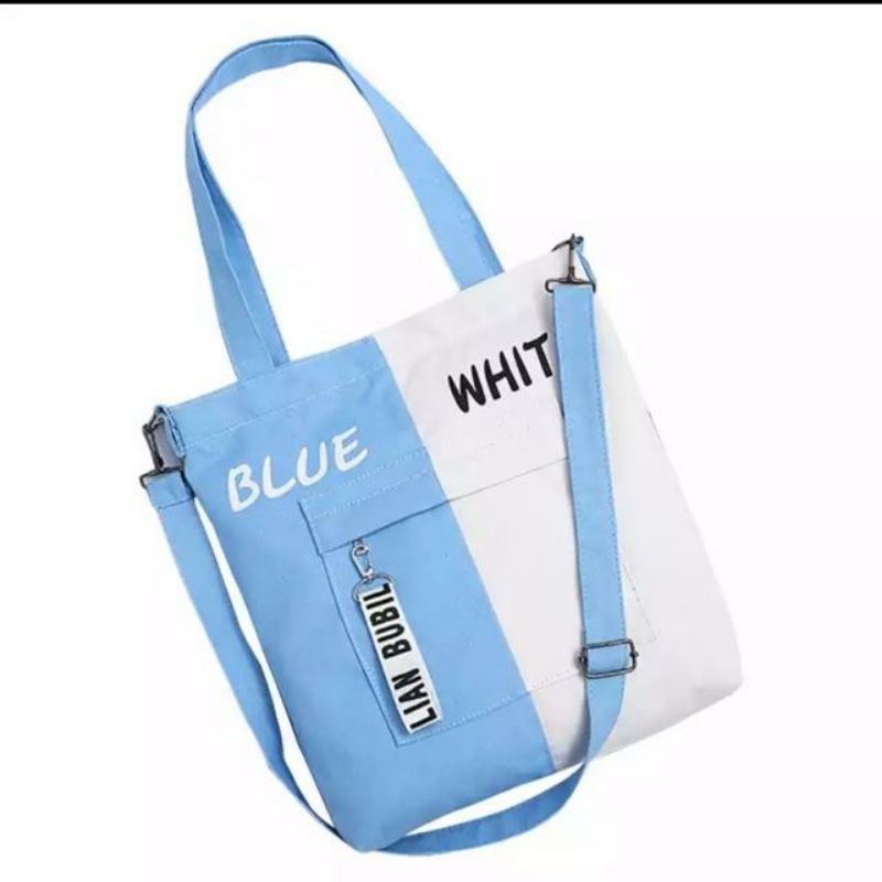 Arifirn Two Tone - Tas Tote Bag Wanita Murah