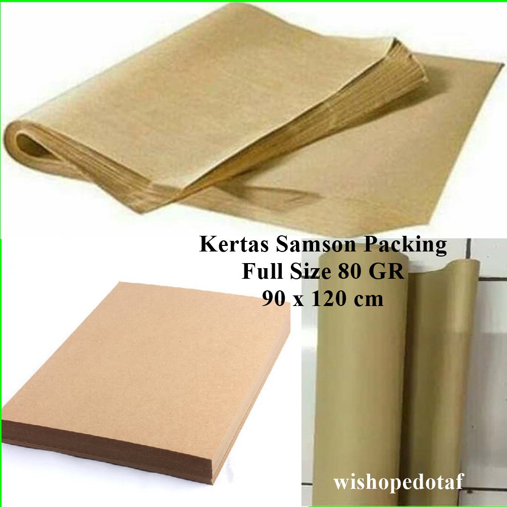 

Kertas Packing Samson Full Size Coklat