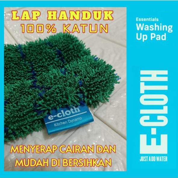 LAP HANDUK PERANGKAT CLEANING HOTEL 100% KATUN SERAP AIR