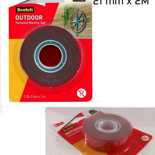 

Unik Double Tape 3M Usa Scotch Vbh 4011 Original 3M Usa Hitam Hemat