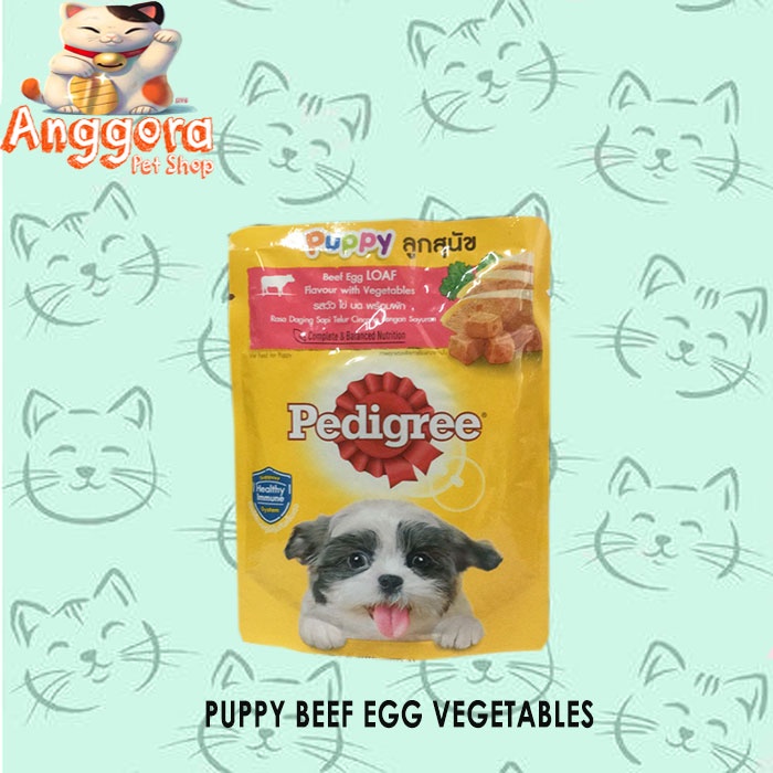 Makanan Anjing murah Pedigree pouch 80gr ALL VARIAN