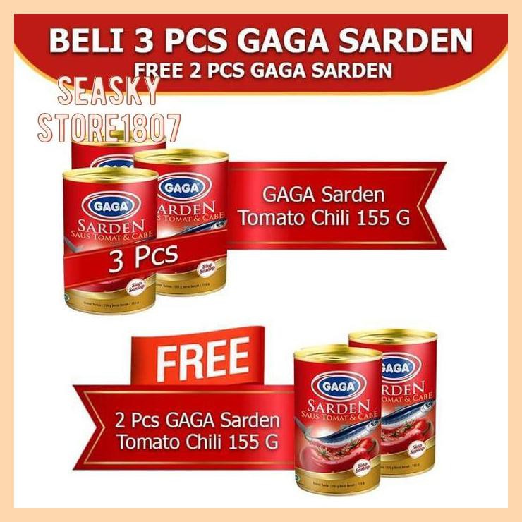 

[ GAGA SARDEN TOMAT & CABE 155G. BELI 3PCS FREE 2PCS (KODE 46)]