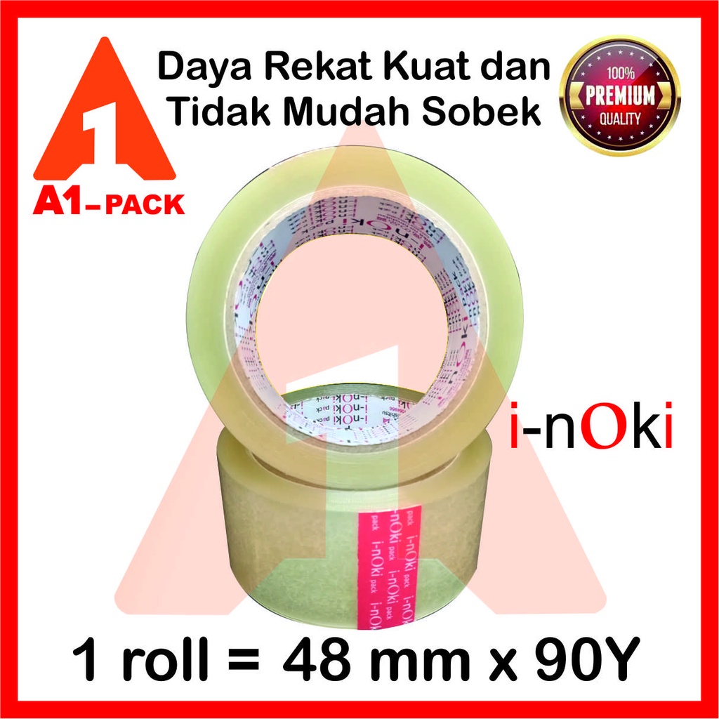 

LAKBAN BENING INOKI 48MM X 90YARD PREMIUM MURAH