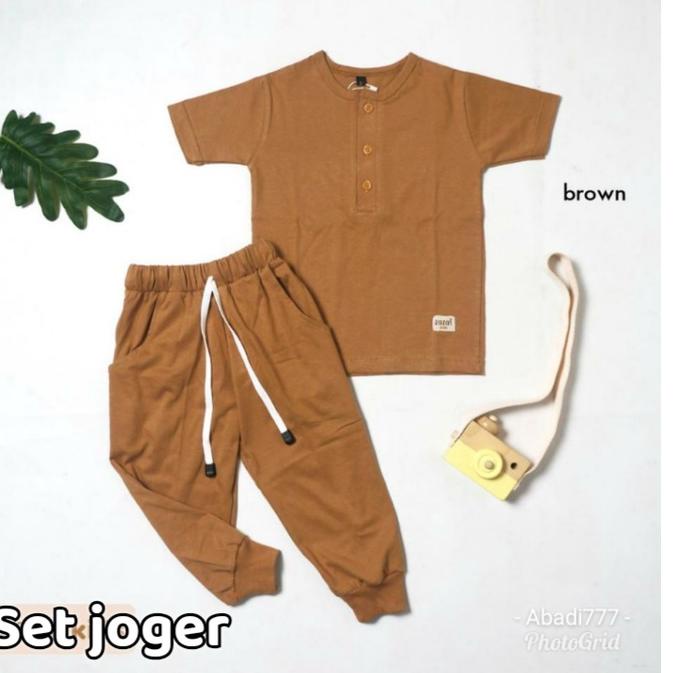 ywq-67 Baju Anak kiano anak model  libby Set joger kiano set anak 2021 Produk Baru