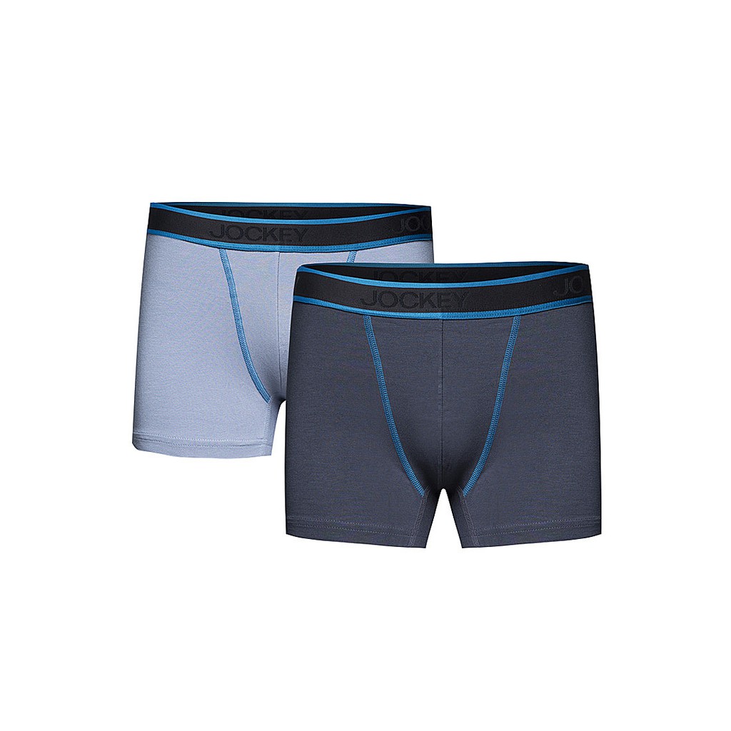 Jockey Trunk Underwear Pria M-Trhmos218L072 Dusty Blue
