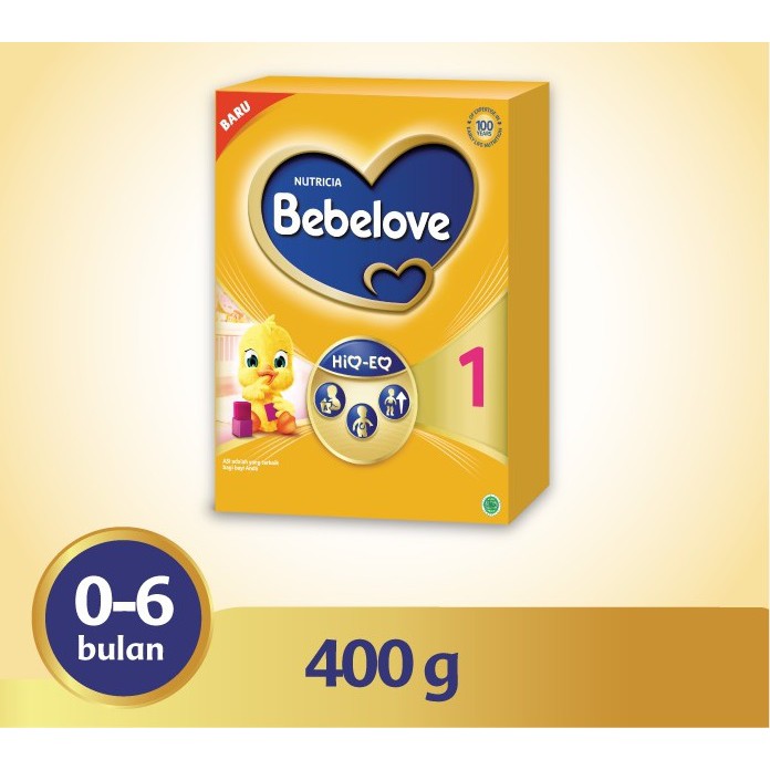 BEBELOVE 1 400 gr Susu Formula Bayi 0 - 6 Bulan