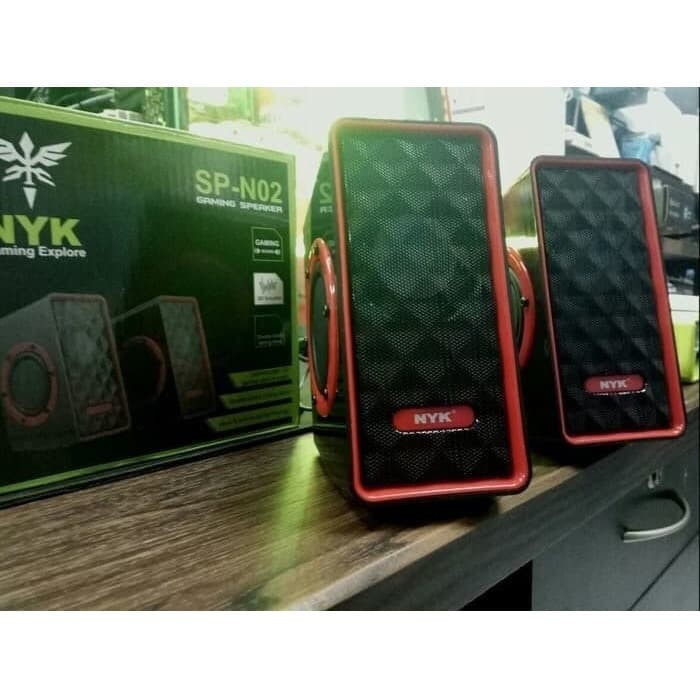 speaker gaming PC dan Laptop NYK SP-N02 speaker NYK super bass