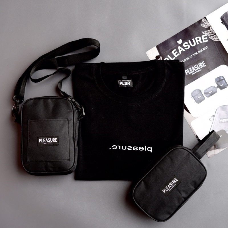 PAKET BUILDING 3 (TSHIRT+POUCH+SLINGBAG)