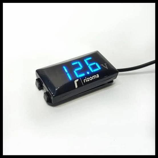 Volt Meter Motor & Vol Meter Aki Digital Alat Pengukur Aki Motor