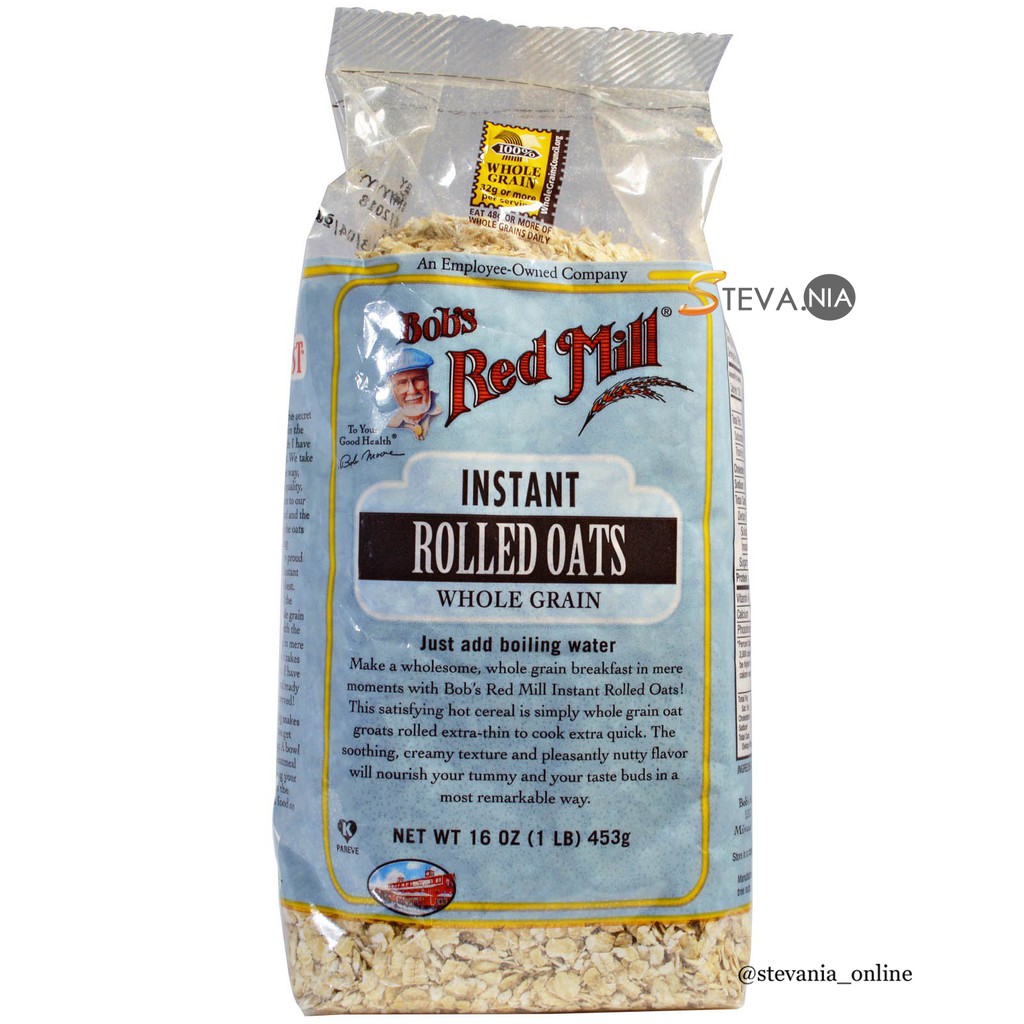 

Bob's Red Mill Instant Rolled Oats 453GR