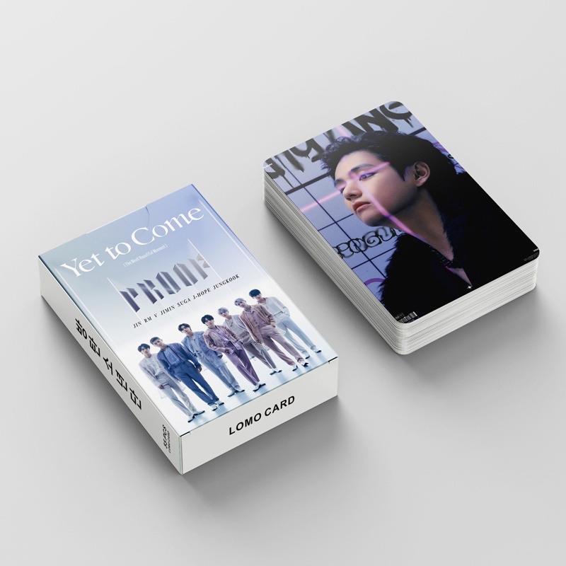 55pcs / Kotak Kartu LOMO Foto BTS Album V JIMIN