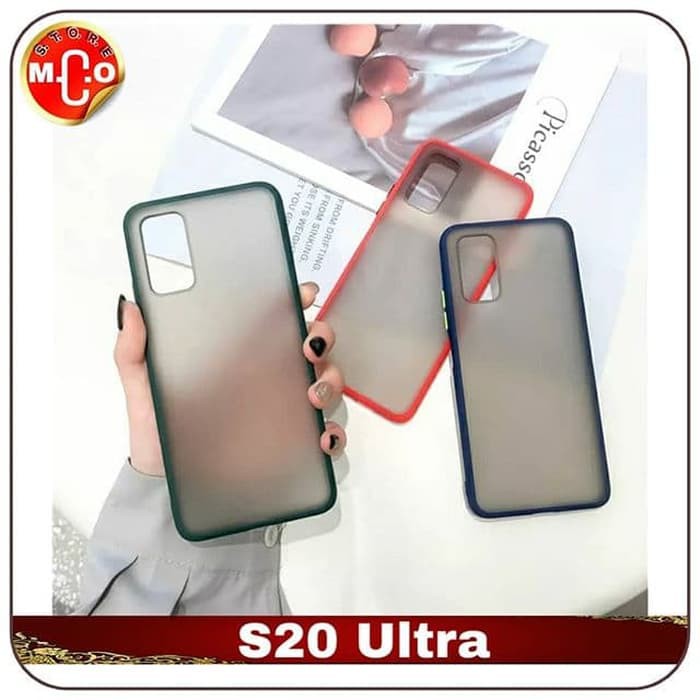 Samsung Galaxy S20 Ultra Translucent Matte Hard Cover Casing Case HP