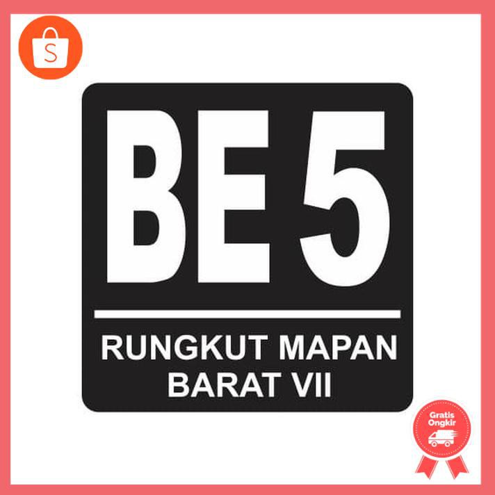 

stiker nomer rumah