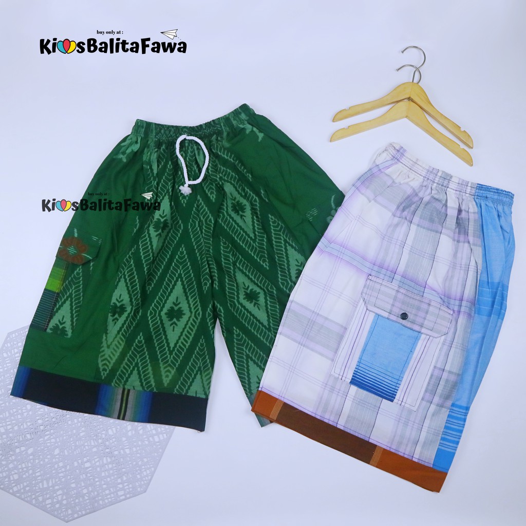 (KODE HW) Celana Pendek Pria fit XXL / Jumbo Hawai Big Harian Laki Cowok Kantong Casual Xtra Large