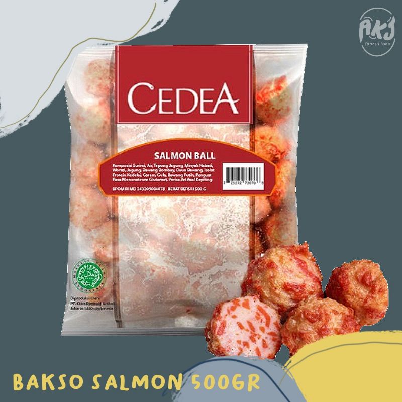 

Cedea Bakso Salmon 500gr