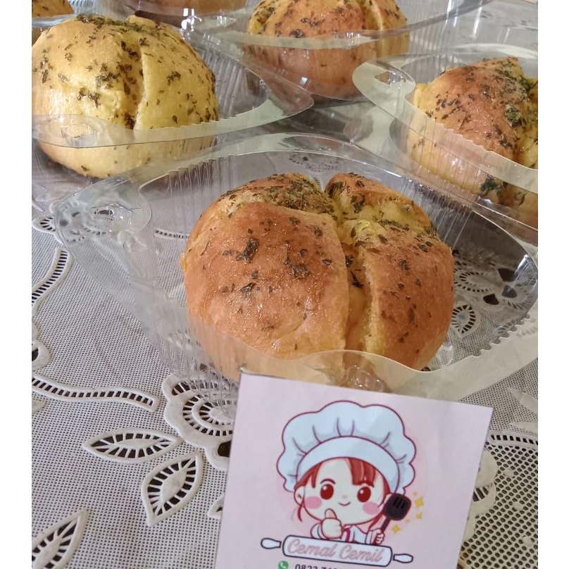 

Korean Garlic Cheese Bread isi 5