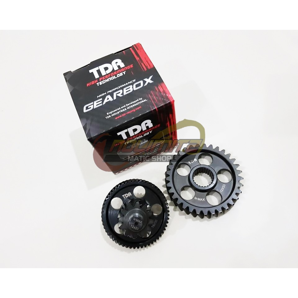 Gear Box Ratio TDR 12T33T / 12T34T Yamaha NMAX