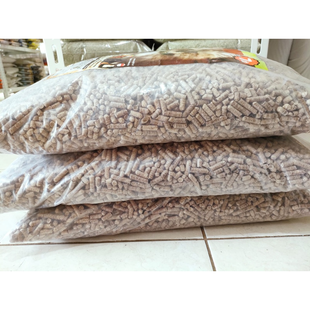 Easy Lite : Wood Pellet - Pelet Kayu - Cat Litter (Pengganti Pasir) Kemasan Freshpack 7kg