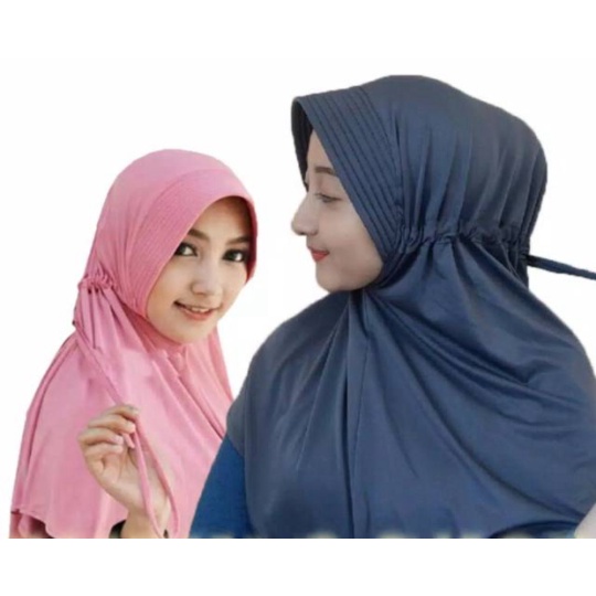 Syifa Hijab Instan Kerut bergo Pad Jilbab Instant Murah Jogja Promo