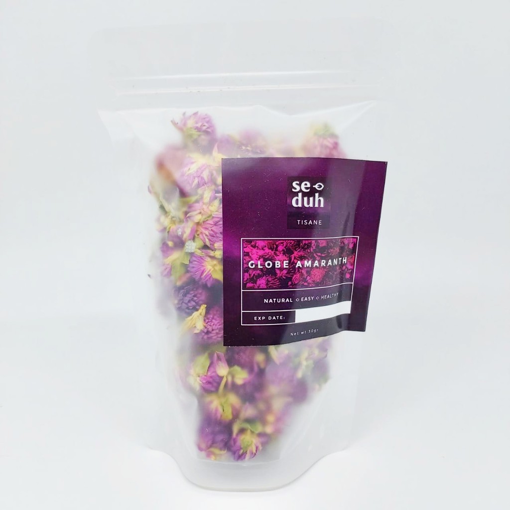 Seduh Teh Bunga Globe Amaranth Globe Amaranth Tea 10 Gram 30 Gram Shopee Indonesia