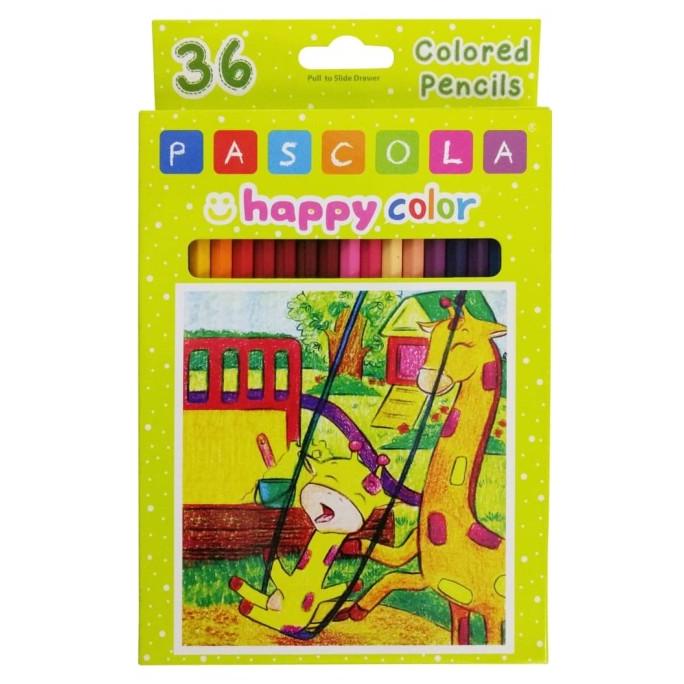 

PASCOLA HAPPY COLOR PENCIL 36 / SET