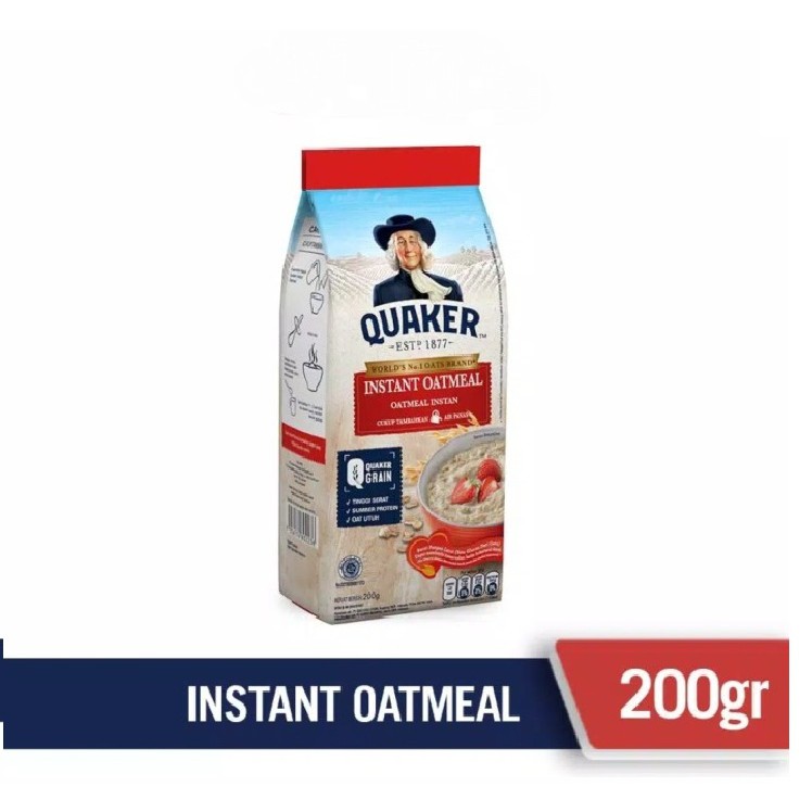 

Quaker Instant Oatmeal 200 gr - Sereal Quaker 200 gr