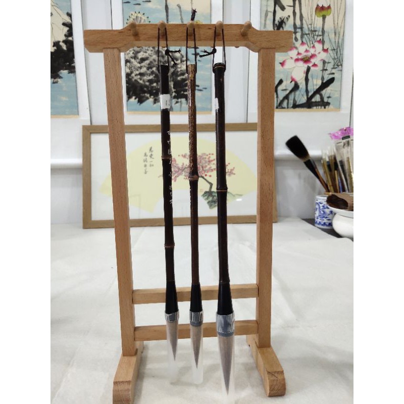 

kuas kaligrafi / chinese shufa, maobi古竹毛筆