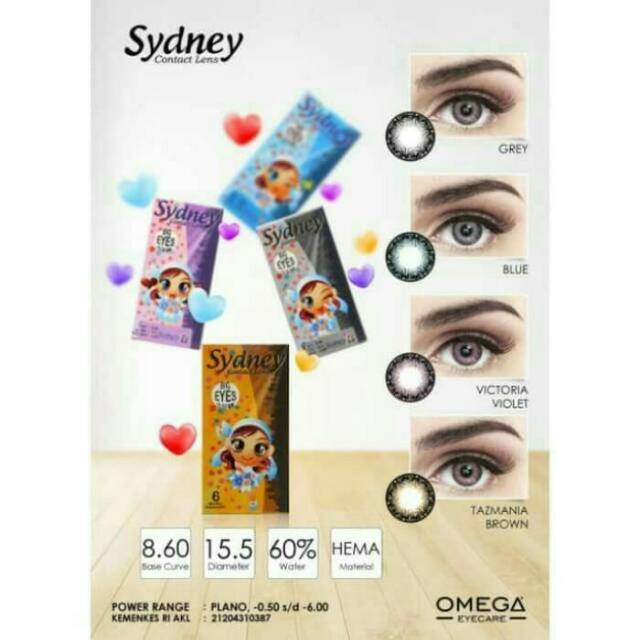 softlens omega sydney kadar air tinggi big eyes 15.50 mm